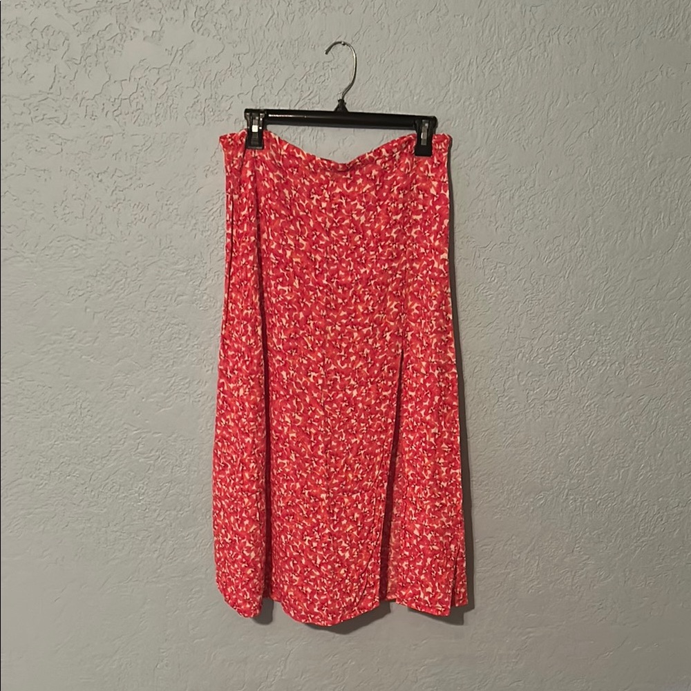 Floral Pink Skirt